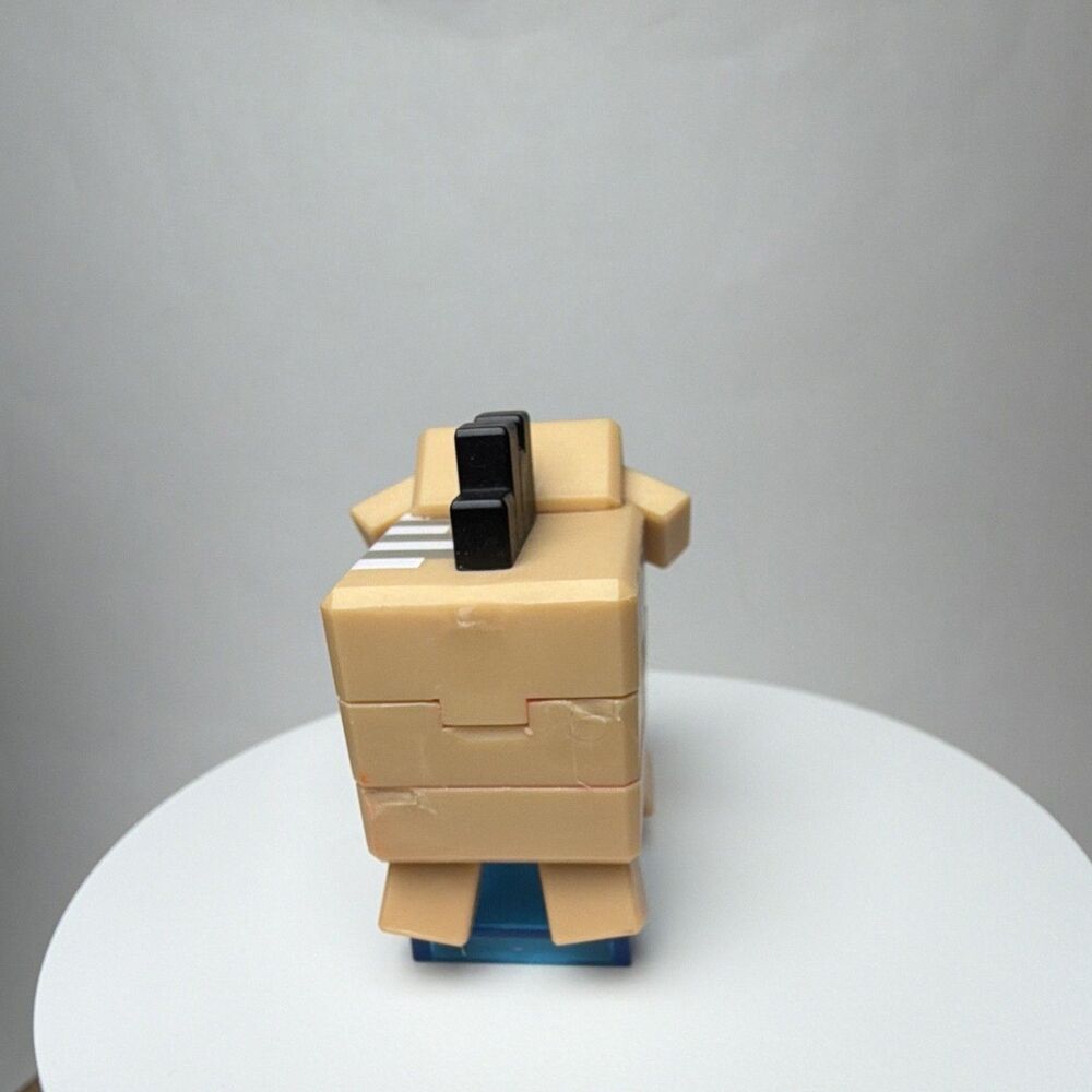 Minecraft Pig & Chicken Mini Figure Set Plastic Multicolor Block Animals - Picture 3 of 5